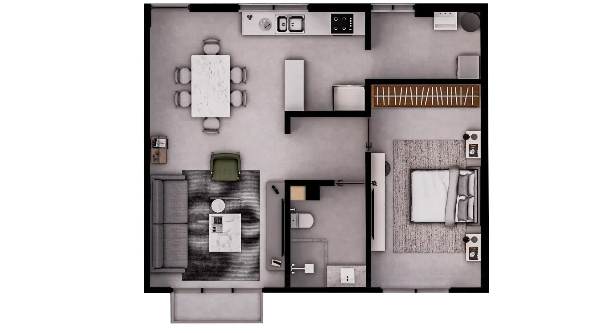departamento Tipo 1D